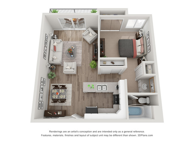 Floorplan - Los Feliz Village