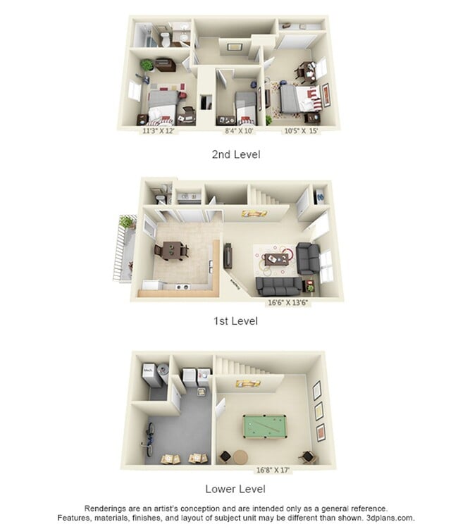 Floorplan - Hershey Clearwater Townhomes