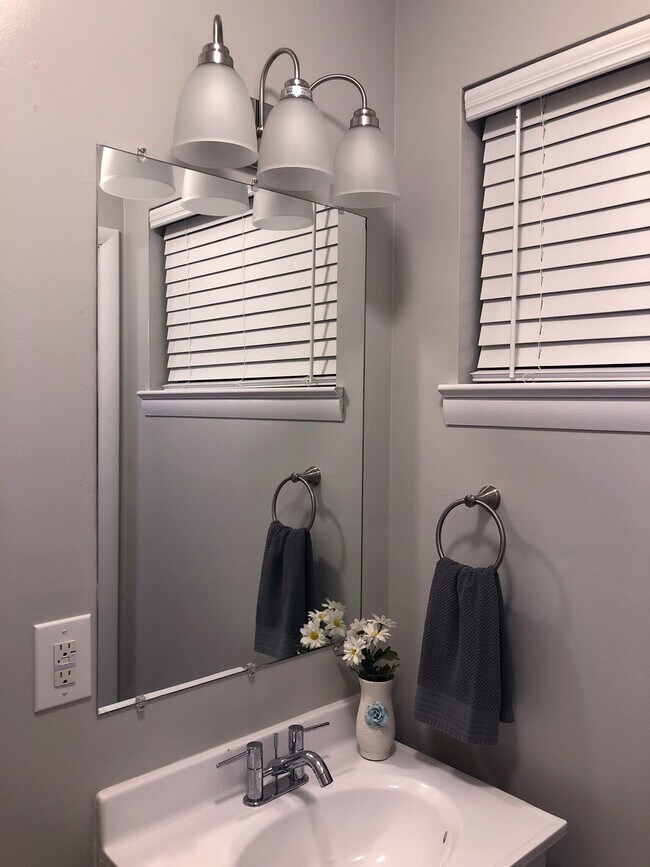 1/2 Bath in Main Bedroom - 3413 Lisa Dr