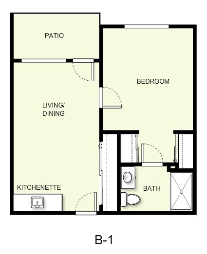 1BR/1BA - The Lodge at Wake Forest