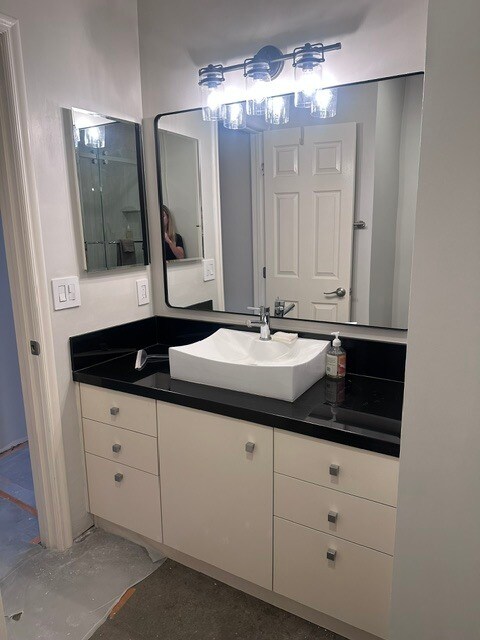 Guest bath sink - 1745 Camino Palmero St