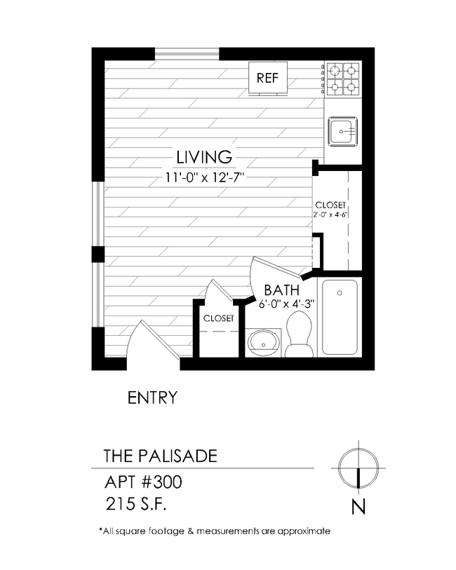 Floorplan - Palisade Apartments