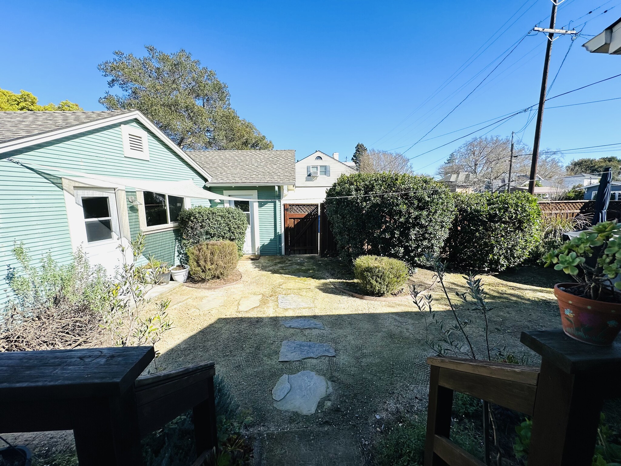 Back yard - 504 Montgomery St