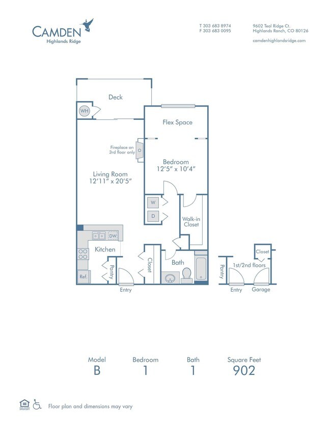 Floorplan - Camden Highlands Ridge