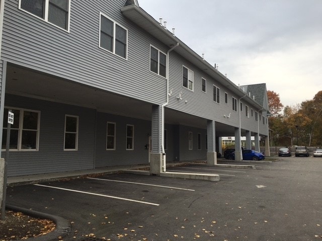 rear of building, - 408 Whiting Ave