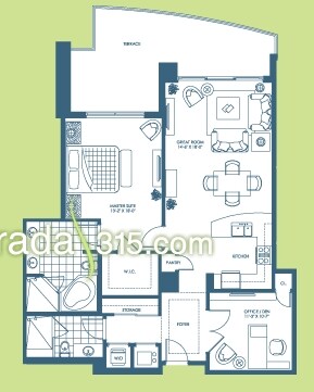 1BR/2BA - Strada 315