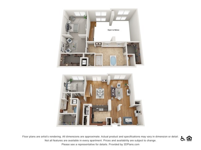 Floorplan - The Residence at Southpark