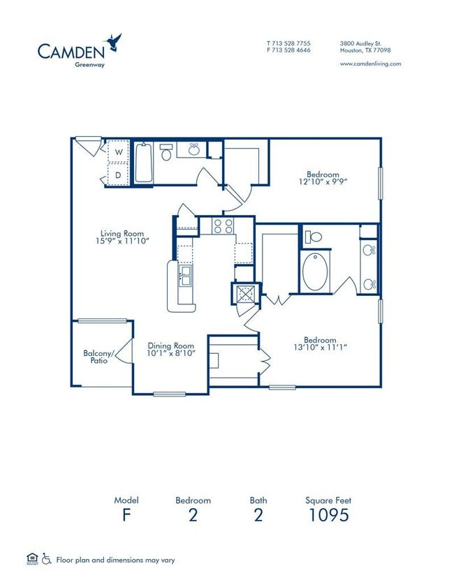 Floorplan - Camden Greenway