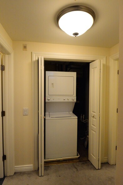 Washer/Dryer in unit - 100 Sheldrake Pl