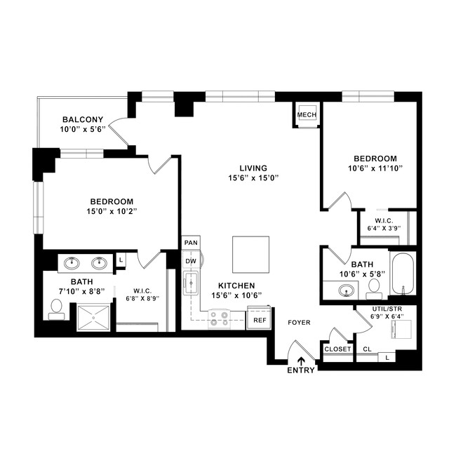 Floorplan - Cortland Mill District