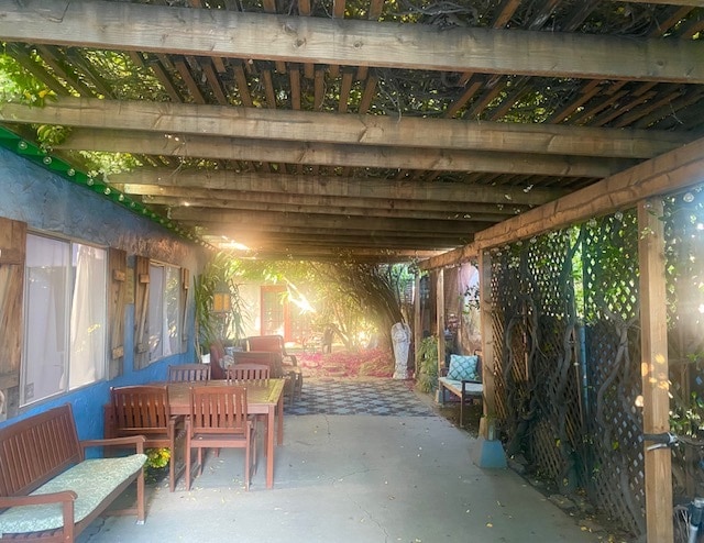 Entrance Patio to Studio Unit - 310 N Lima St