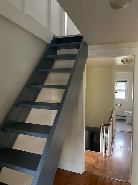 Staircase to attic (for STORAGE only, not to be used as another bedroom) - 39 Upper Croton Ave