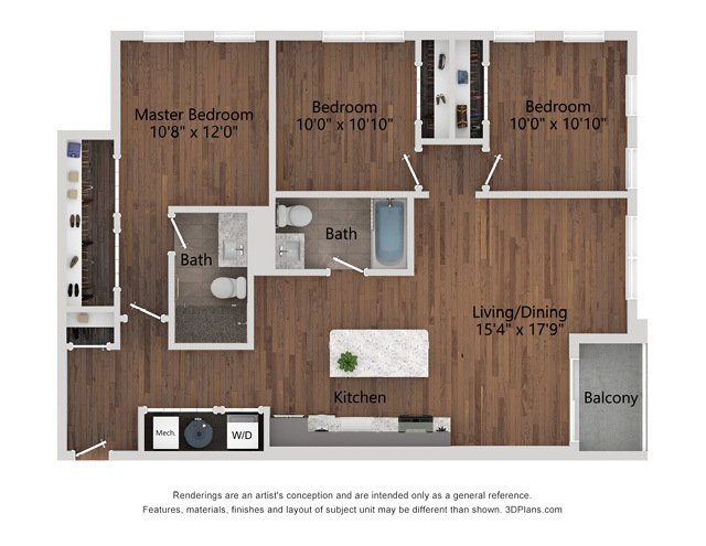 Floorplan - Monroe Aberdeen Place