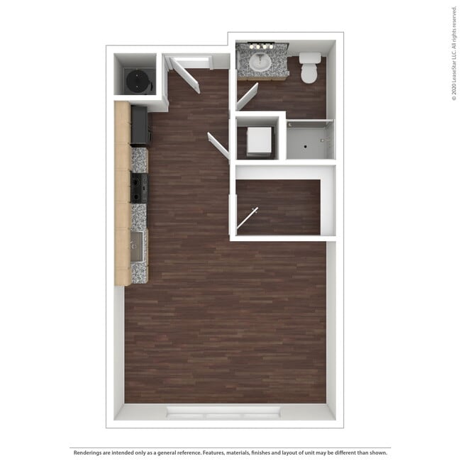 Floorplan - The Piedmont Apartments