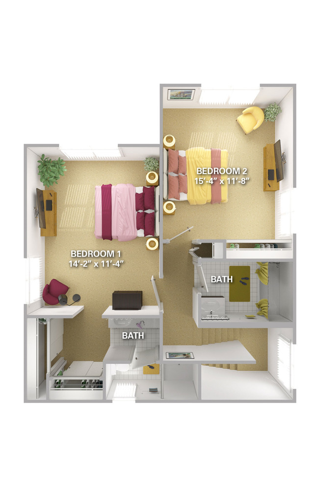 Evergreen (2nd Level) - Arbors at Raintree