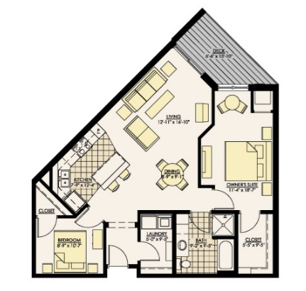 Floorplan - Westmarke Condominiums