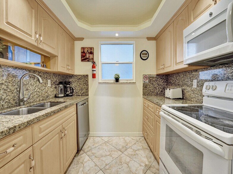 Kitchen from dining room shot - 201 178th Dr