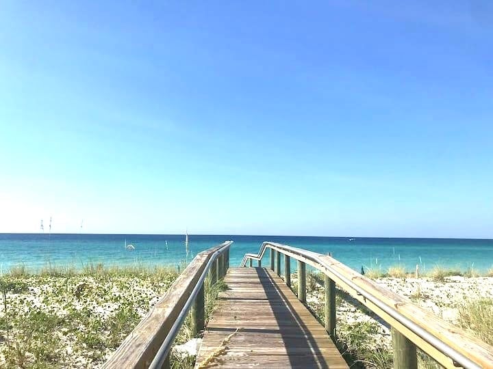 Boardwalk over dunes to beach - 930 Gulf Shore Dr