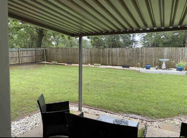 Fenced Back Yard - 404 E Fairlane Dr