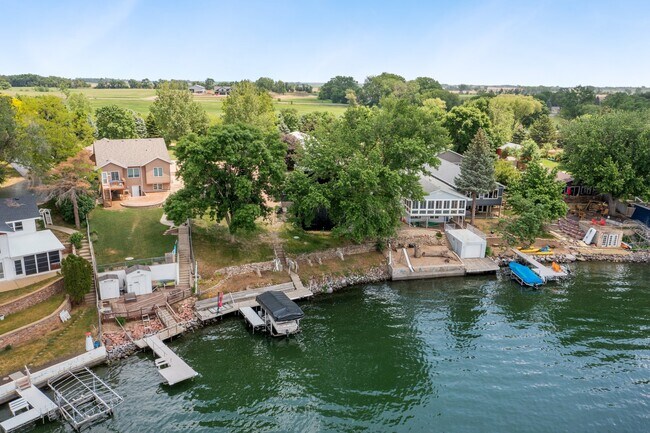 lake arial - 26539 E Shore Pl