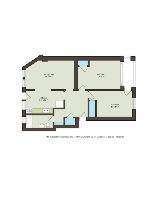 Floorplan - 5237-5245 S. Kenwood Avenue