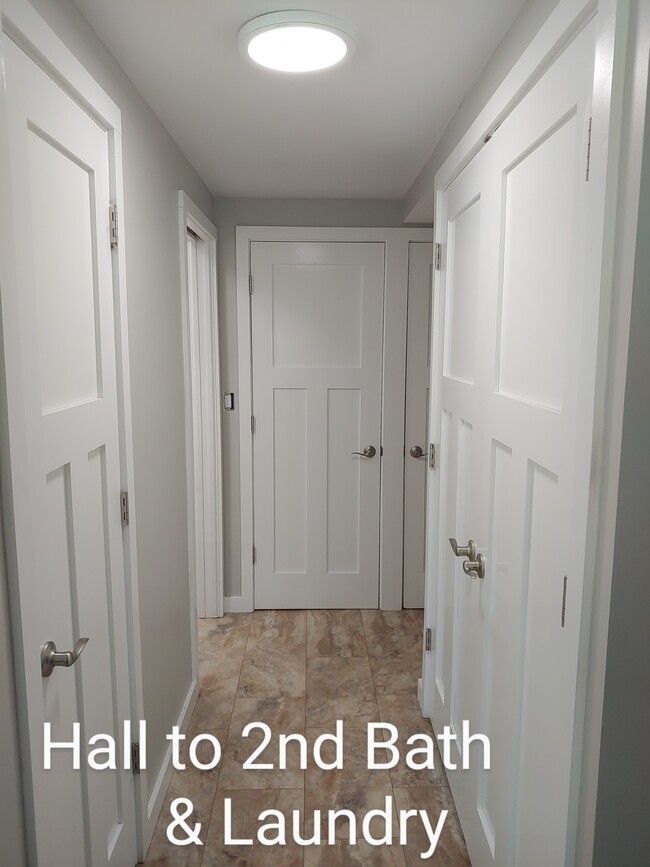 Hallway to Laundry & 2nd Bath - 433 E Sleights Rd