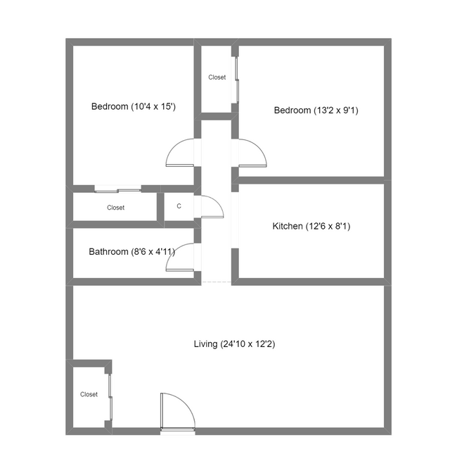 Floorplan - Stevens Apartments