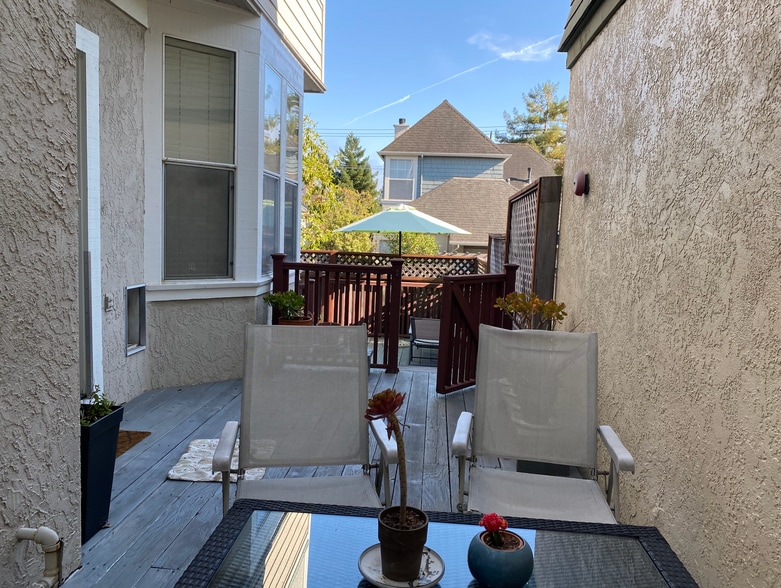 outside deck - off kitchen - 131 Robinson Ln