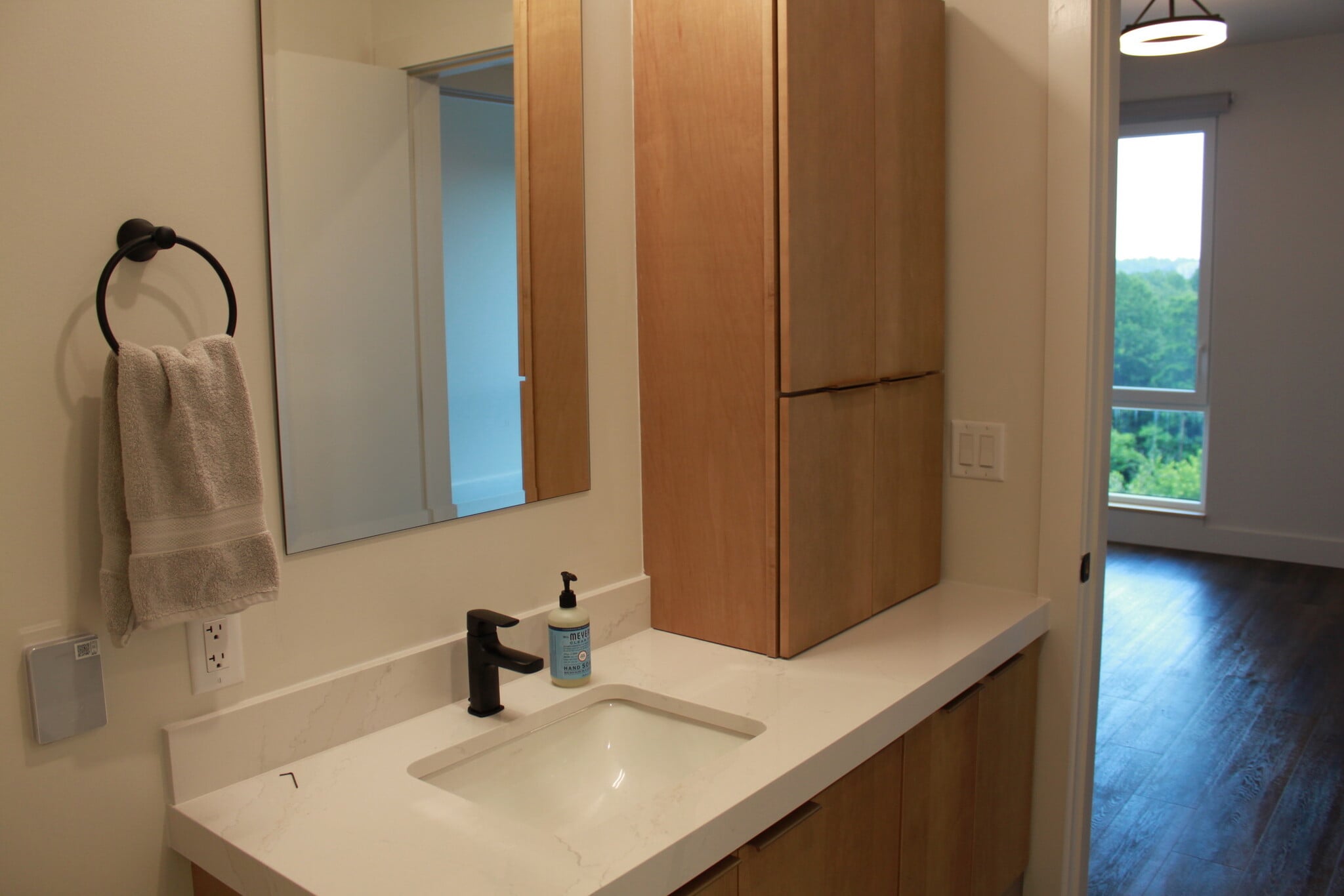 Plenty of cabinets in the Bathroom - 125 Cambrian Way