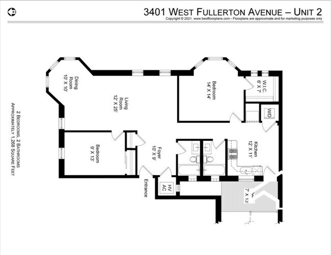 Building Photo - 3401 W Fullerton Ave