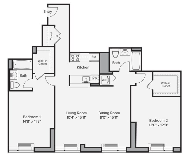 Floorplan - Avalon Riverview South Tower