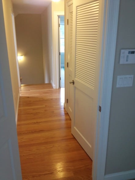 Second floor hall with W/D closet - 8 Murray Ave