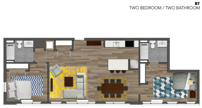 Floorplan - Falls Bridge Lofts