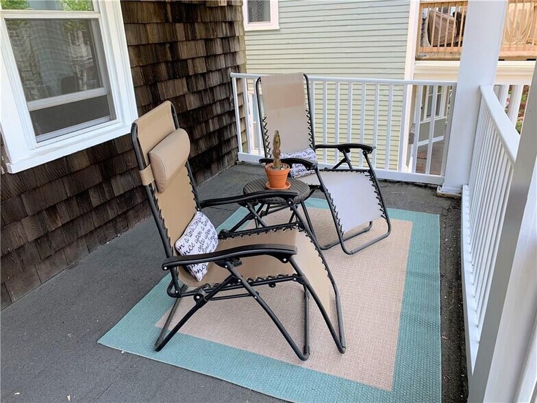front porch - 85 Larch St