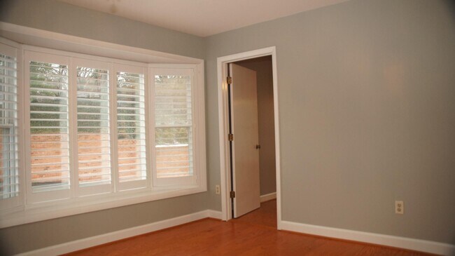 Plantation shutters in master bedroom - 2102 Stephenson Ave SW