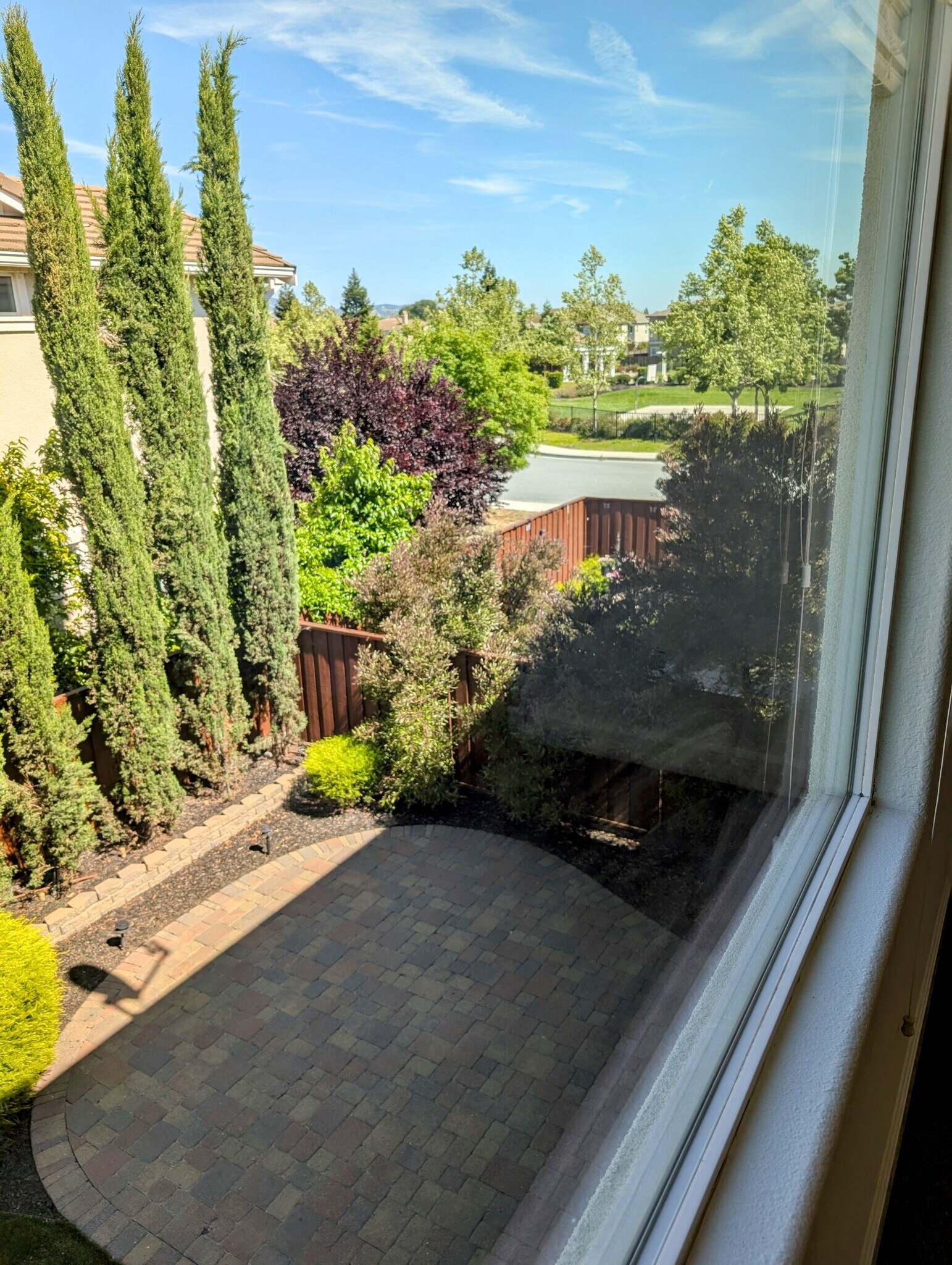 View from Main BR-Gated Private Park across street - 16650 San Gabriel Ct
