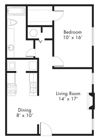 Floorplan - Aviare Place Apartments