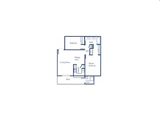 2BR/1BA - Hidden Meadows