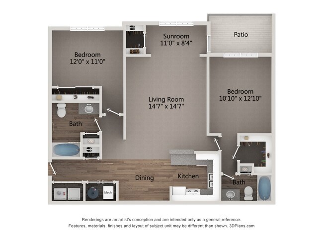 Floorplan - Hidden Creek