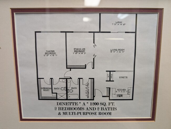 Unit layout - 9300 E Center Ave