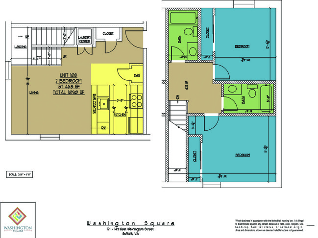 Floorplan - Washington Square