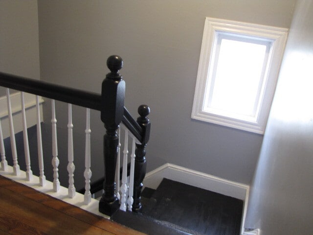 top of stairway - 1807 Euclid Ave