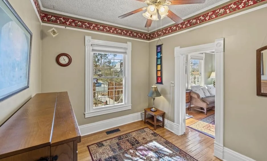 Furnished View of Downstairs bedroom - 812 E Cache La Poudre St