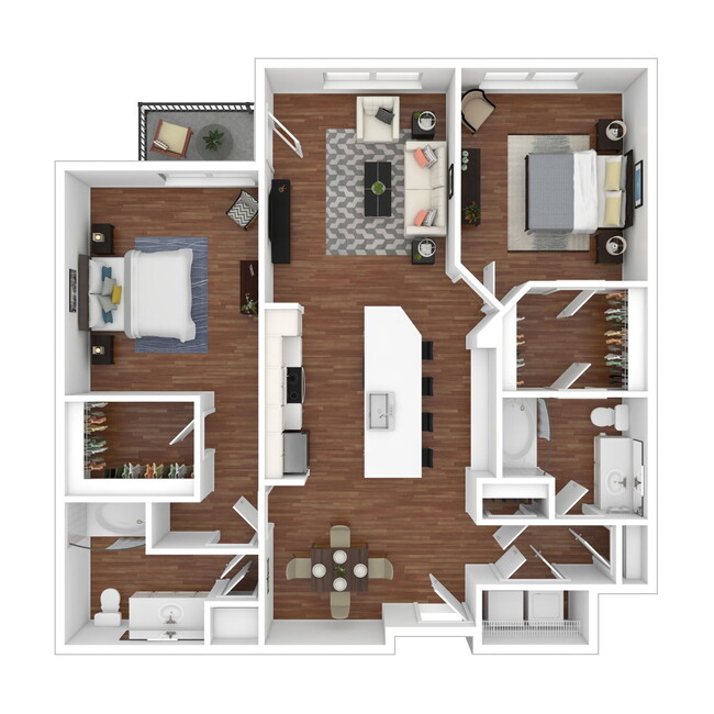 Floorplan - 7166 at Belmar