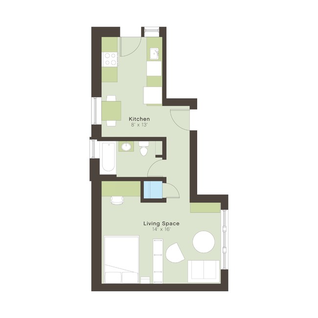 Floorplan - 5300 S. Drexel Avenue