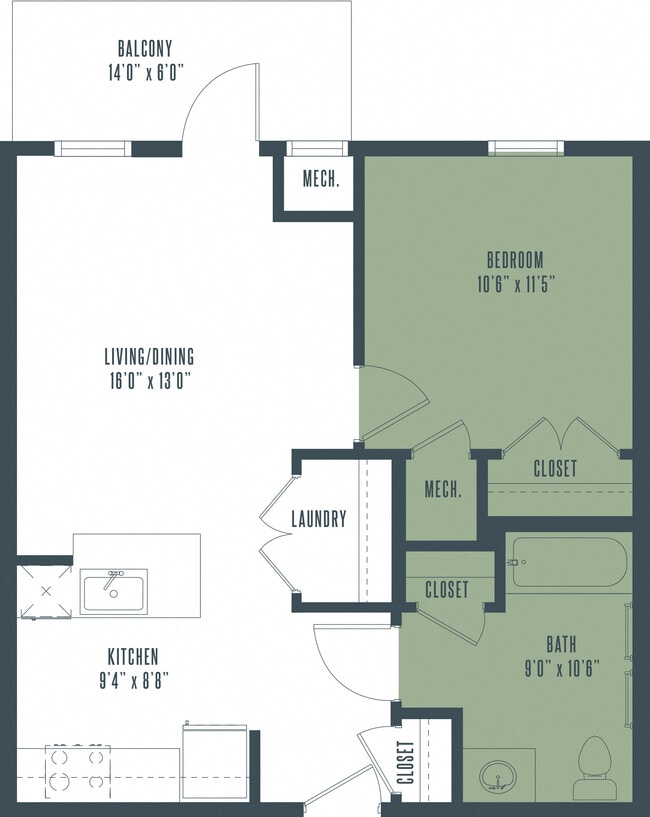 Floorplan - Tiffin Pointe
