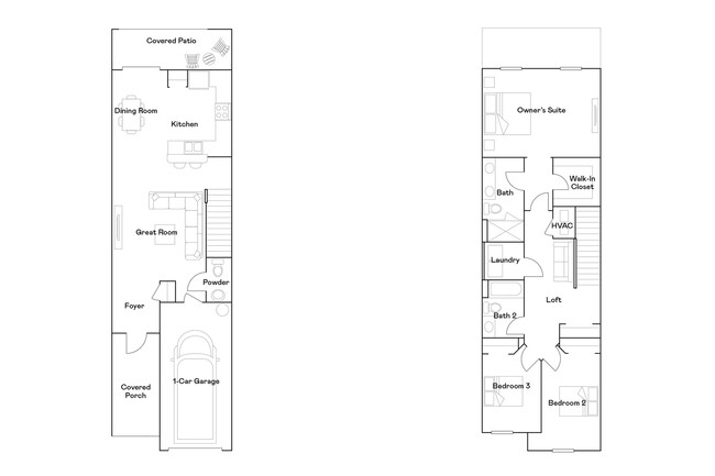 Hampton Floor Plan - Outpost Springs North