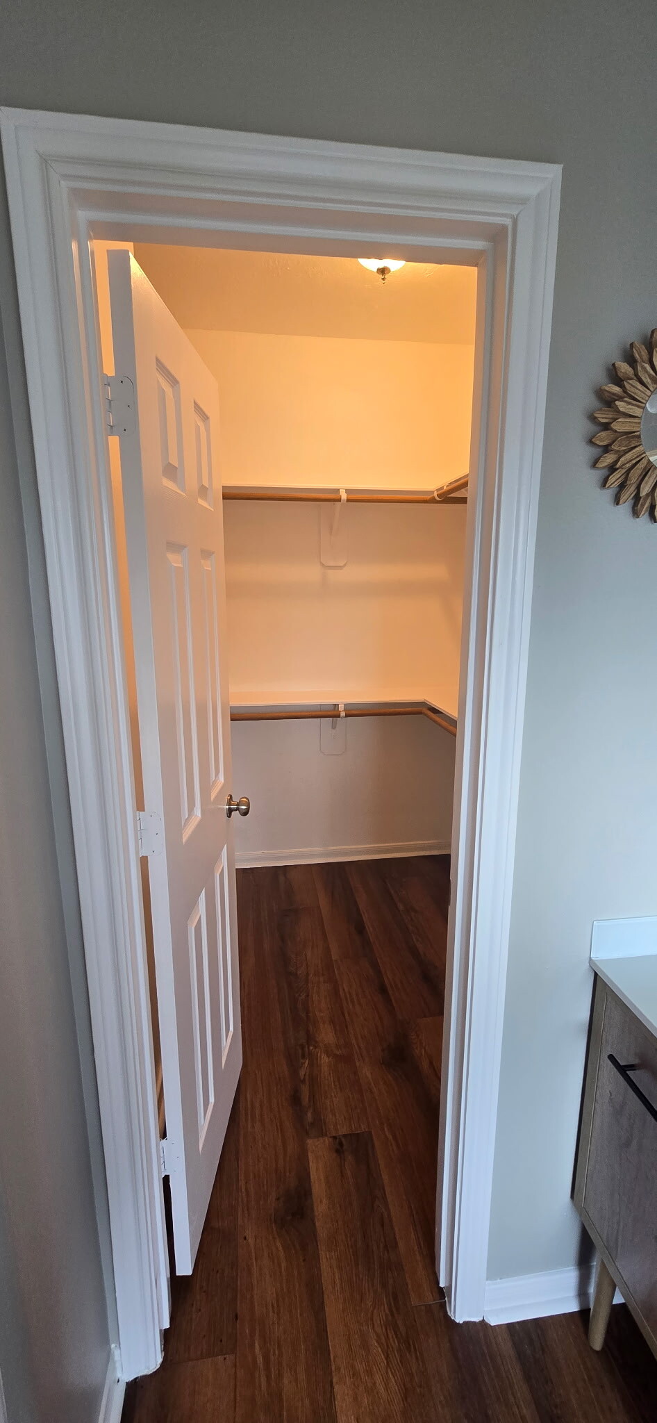 Primary closet walk in - 3602 Cedar Flats Ln