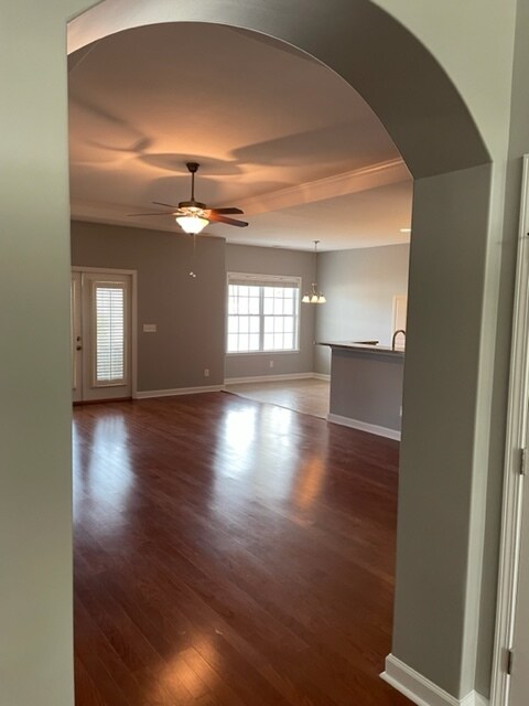 main living area from front door - 824 Wintercreeper Dr