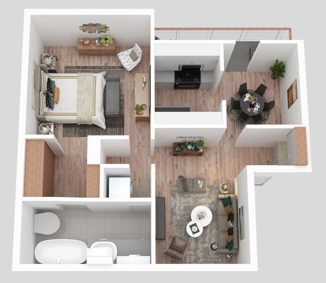 Floorplan - Arcadian Apartments